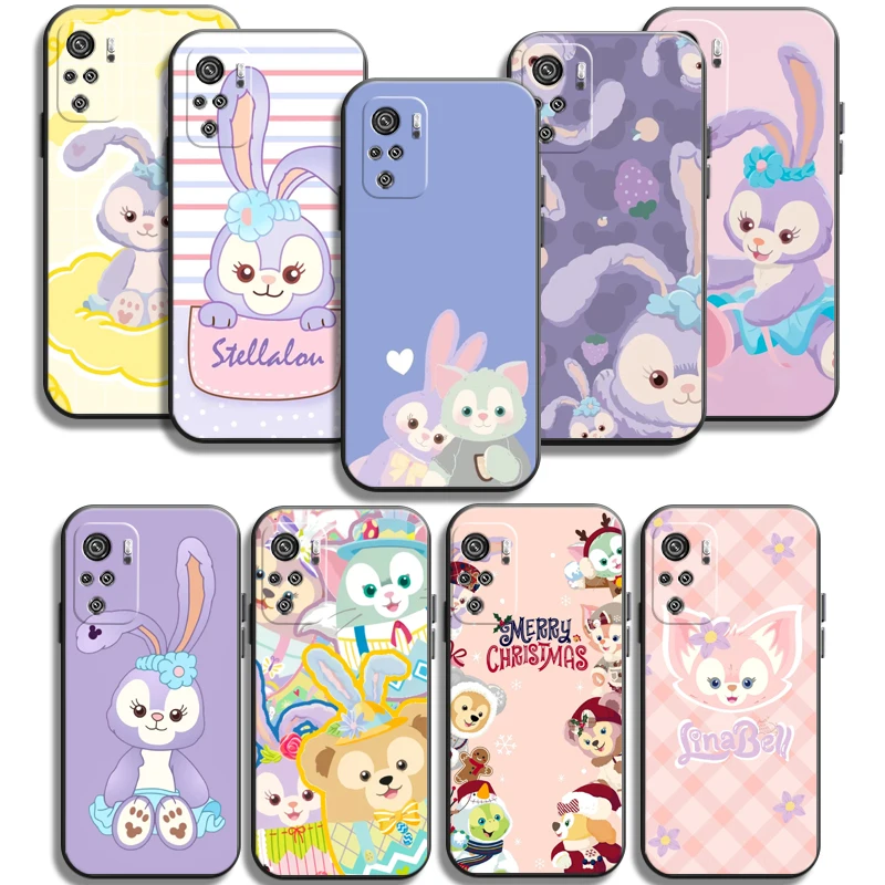 

Disney StellaLou Phone Cases For Xiaomi Redmi Note 11T 11 Pro 4G 5G Redmi Note 11 4G 11 5G Coque Soft TPU Funda Back Cover
