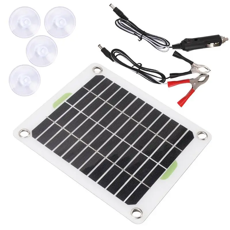 Solar Panel Kit 100 Watt 12 Volt Eco-friendly Solar Panel Charger High-Efficiency Module With Dual USB Outputs For RV Marine
