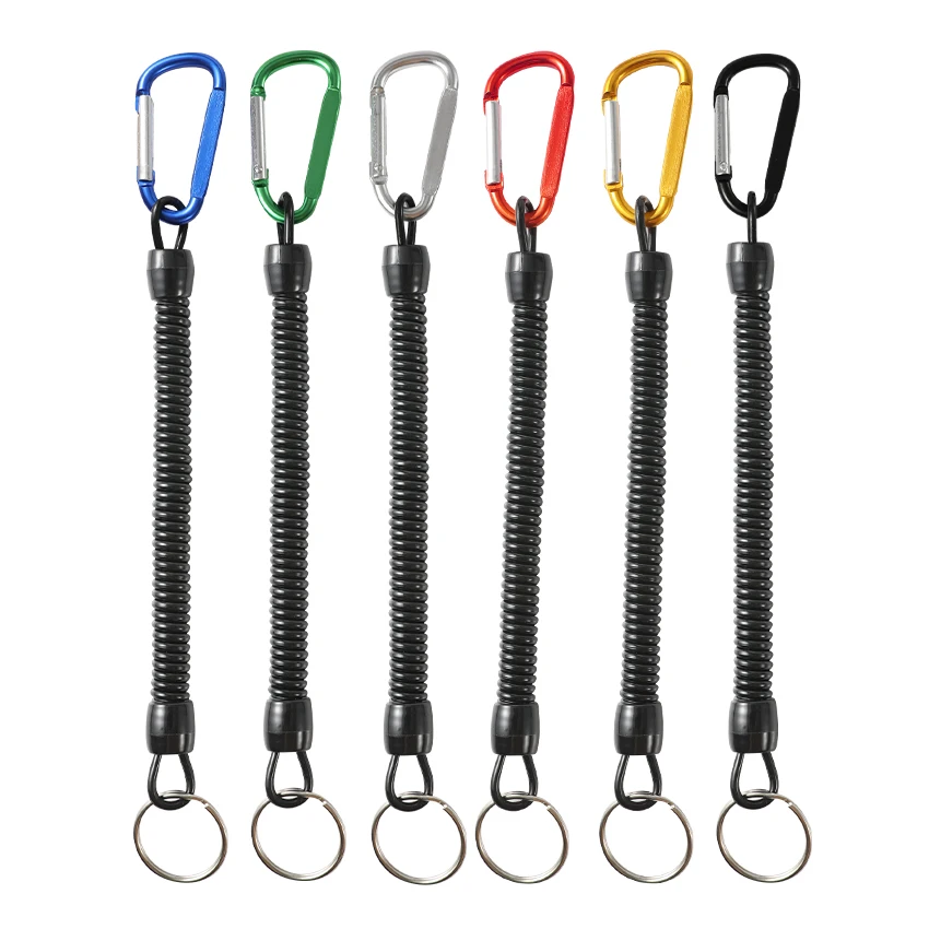 

ZWICKE 16cm Fish Grip Lip Trigger Caliper Grab Retention Rope Tool Elastic Cable Protection Flexible Accessories Fishing Tackle