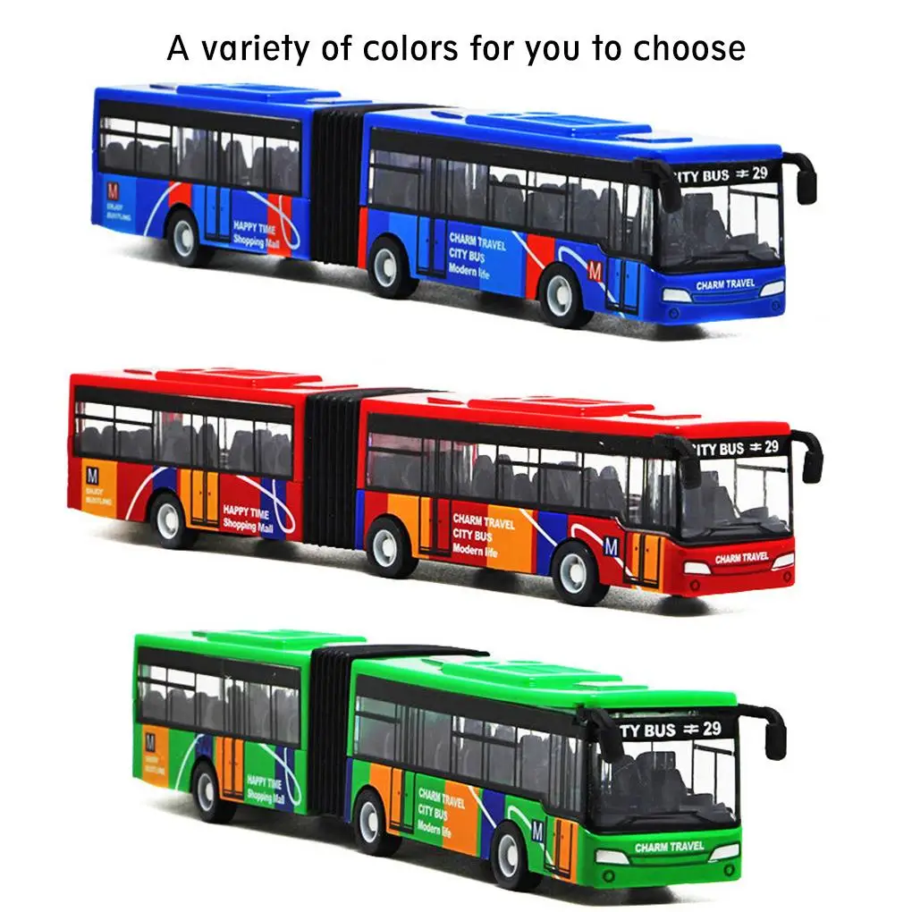 Коллекция 1/64 года литый под давлением городской автобус тяговый автомобили