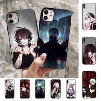 fhnblj tokyo ghouls phone case for iphone 11 12 13 mini pro max 8 7 6 6s plus x 5 se 2020 xr xs funda cover