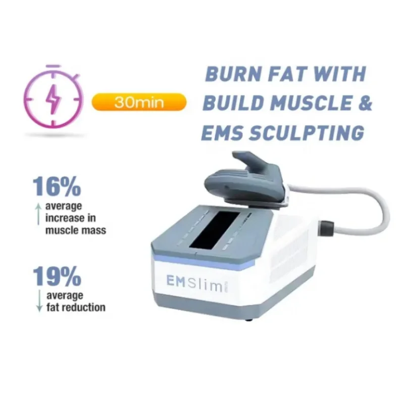 

Electric Muscle Stimulator 1 Handle Slim Beauty RF Electromagnetic Muscle Stimulator Slimming Machine