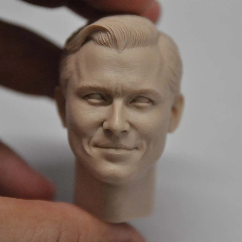 

1/6 Die-cast Resin Model Assembly Kit (Leonardo) Head Sculpted Model Toy (55mm) Unpainted Free Delivery