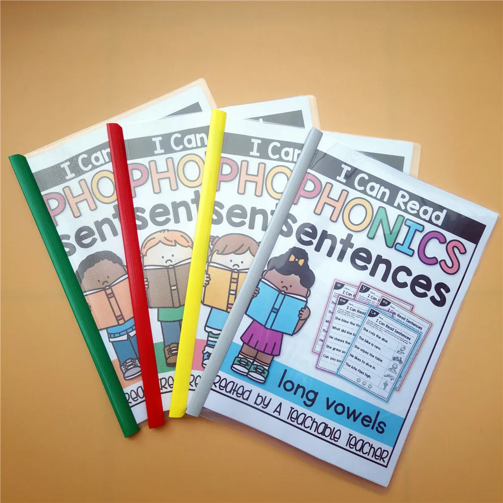 

I Can Read Phonics Sentences Workbook Training Book Homework Paper Classroom Teaching Aids Usa English Reading Books for Kids