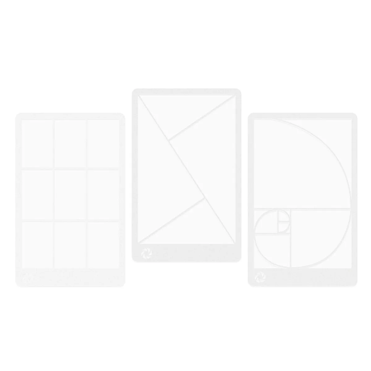 3 шт. датчиков Fibonacci искатель состава золотое соотношение обнаружение фотографий