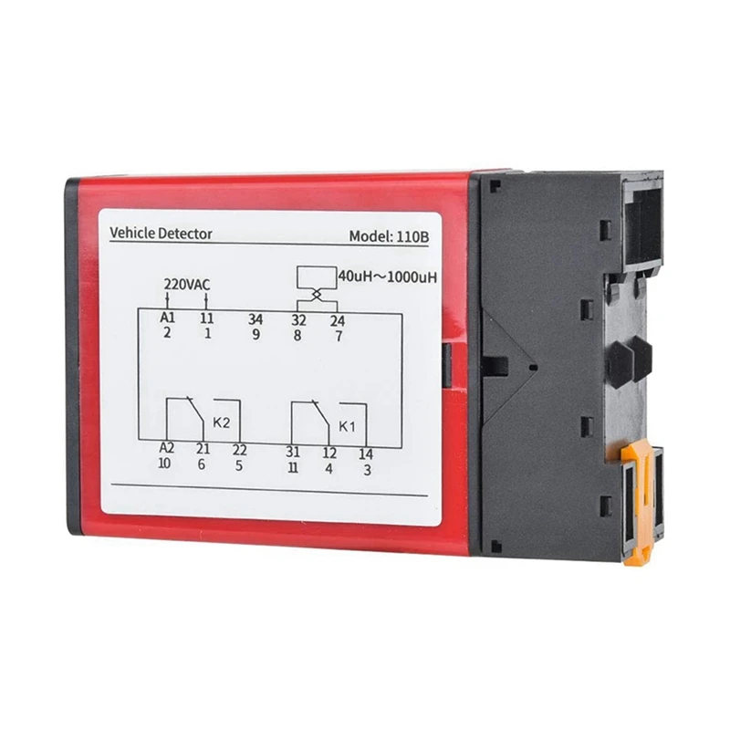 4X 110B детектор автомобиля AC220V одноканальный индуктивный контура для контроля