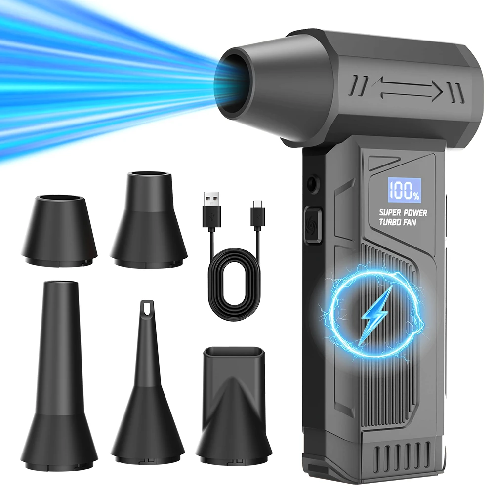 

Беспроводная турбовоздуходувка PINTUDY для чистки автомобиля