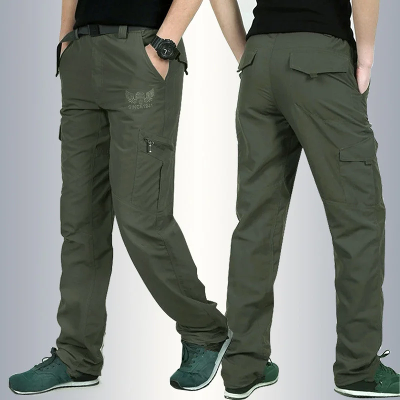 

Легкие Походные тактические брюки для мужчин, летние спортивные быстросохнущие дышащие длинные брюки для активного отдыха, альпинизма, рыб...