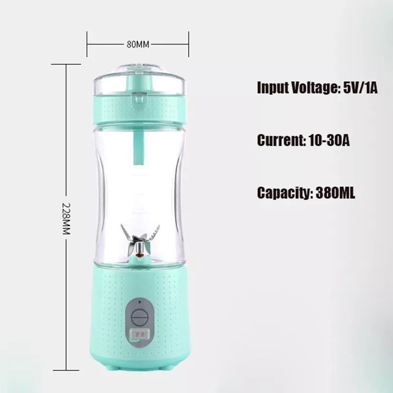 

Portable Blender USB Mixer Juicer Machine Smoothie Blender Mini Food Processor Personal Lemon Squeezer Orange Juicer