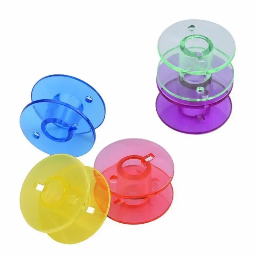 

Box Bobbins Case Clear Machine Organiser Sewing 11.8cm X 9.8cm X2.8 Cm
