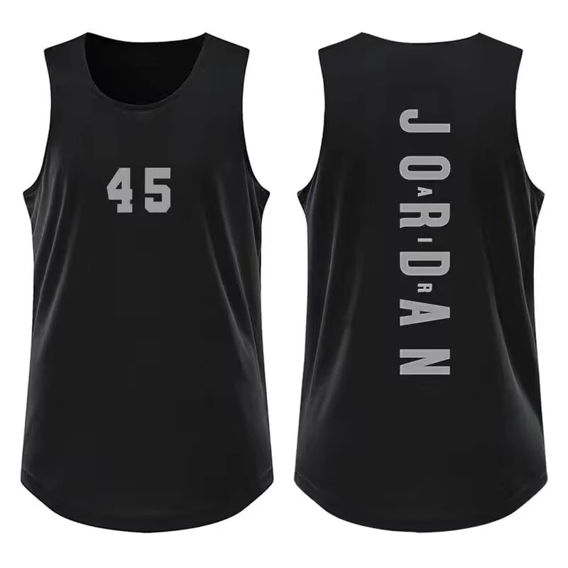 Summer Men's Basketball Vest Sports Vest Sleeveless Men's Basketball Uniform Men's Sports Vest