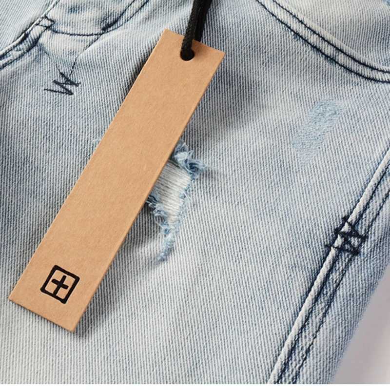 Джинсы рваные для мужчин и женщин зауженные