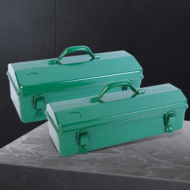 

Iron Multi-functional Industrial-grade Household Portable Electrician Hardware Storage Box Folding Type