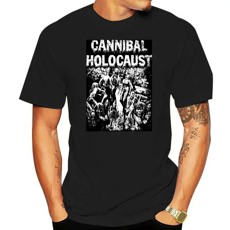 Cannibal футболка с изображением Холокоста-фильма культовый ужас Классический