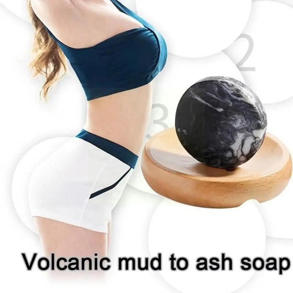 

Volcanic Mud Handmade Soap Slimming Soap Anti Bacterial Skin Anti-cellulite Whitening Soap Skin Loss Care Weight A1t1