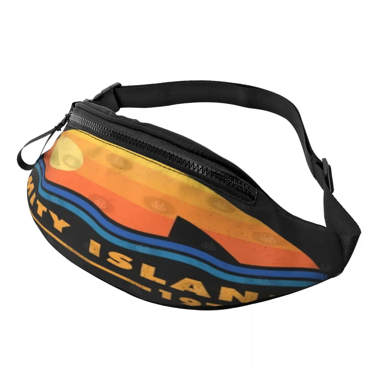 

Amity Island 1975 Fanny Pack,Waist Bag Fashionable With Zip Suitable Office Crossbody Bag Multi-Style