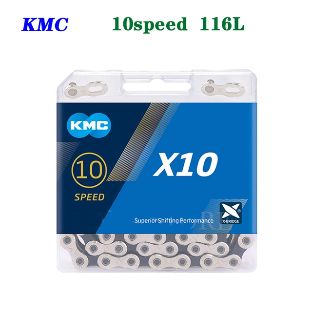 Цепь велосипедная KMC X8 X9 X10 X11 X12 цепь 8 в 9 В 10 11 12 цепи для горного и шоссейного