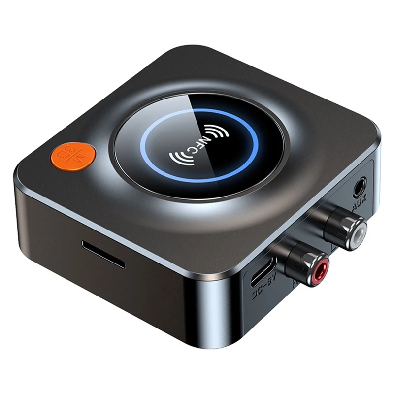 

NFC Bluetooth 5.1 Receiver 3.5Mm AUX RCA Jack HIFI Stereo Audio Wireless Adapter Auto On/OFF For Car Kit Audio Receptor