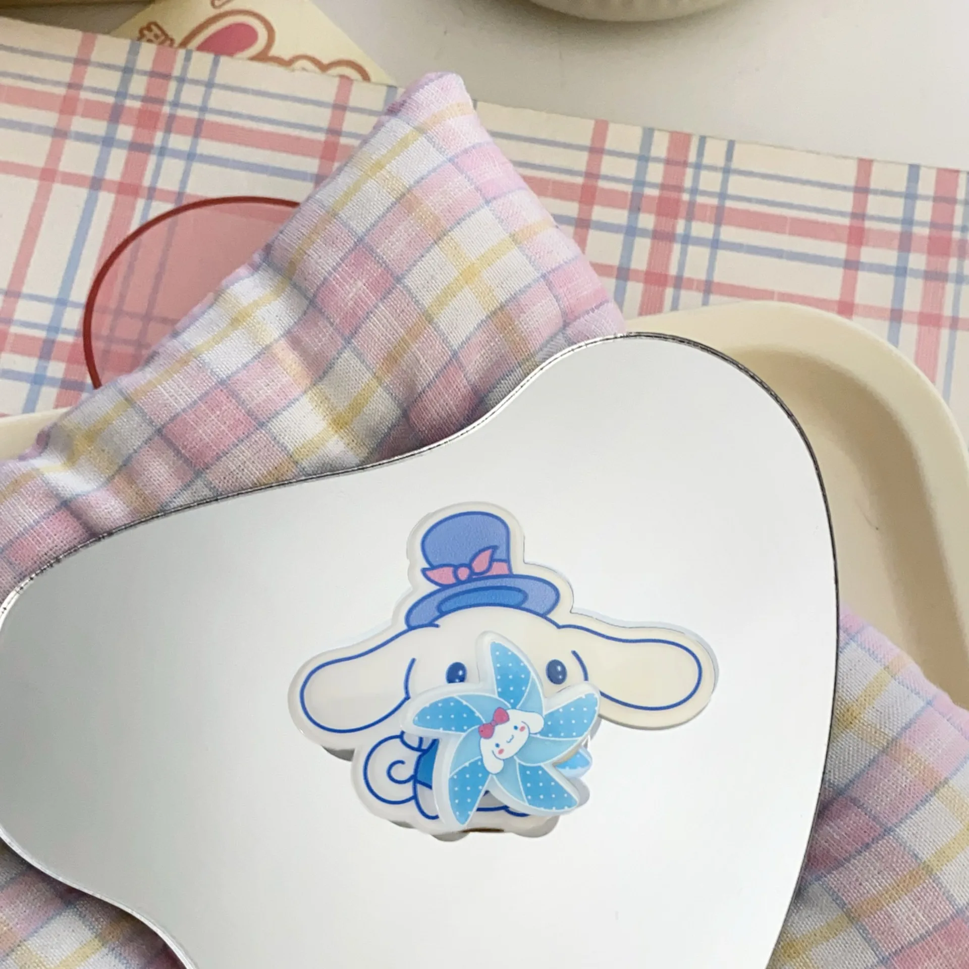 Набор Заколок Для Волос В Стиле Аниме Sanrio Из 2 Креативных Аксессуаров С