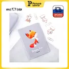 Обложка для паспорта MESHU Happy Fox, ПВХ, 2 кармана