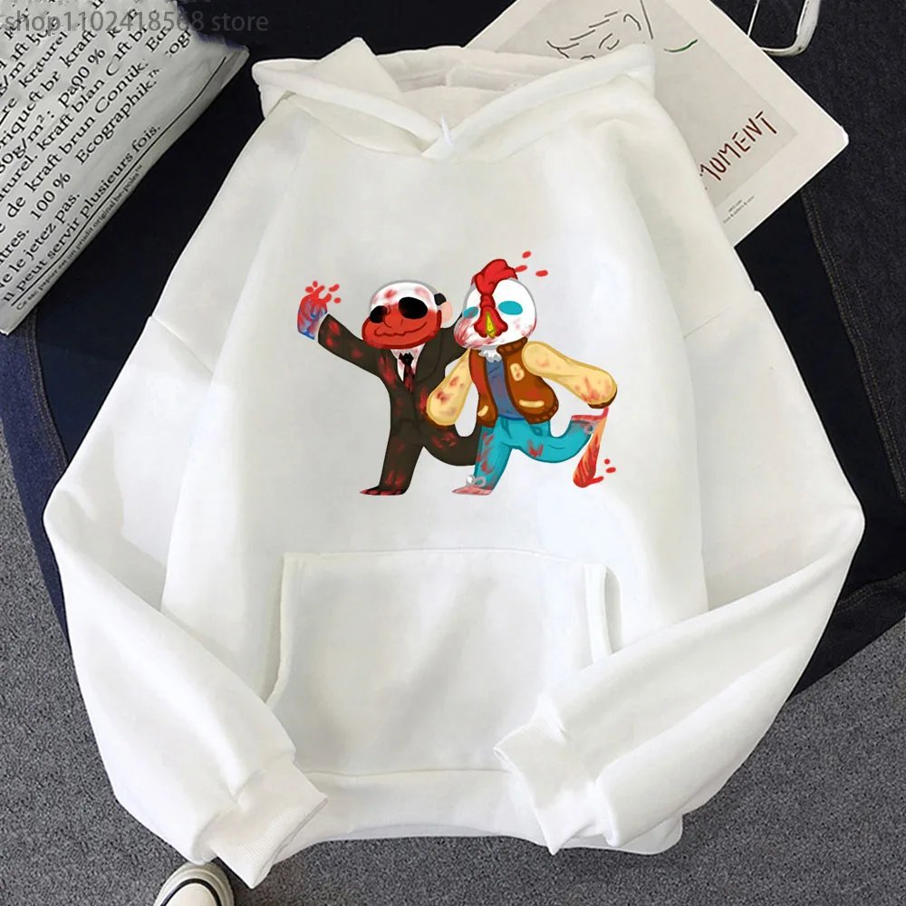

Paydayy Hoodies Wolf & Jacket Graphic Sweatshirt Popular Characters Clothes Autumn Winter Fleece Tops Y2k Sudaderas Women Men