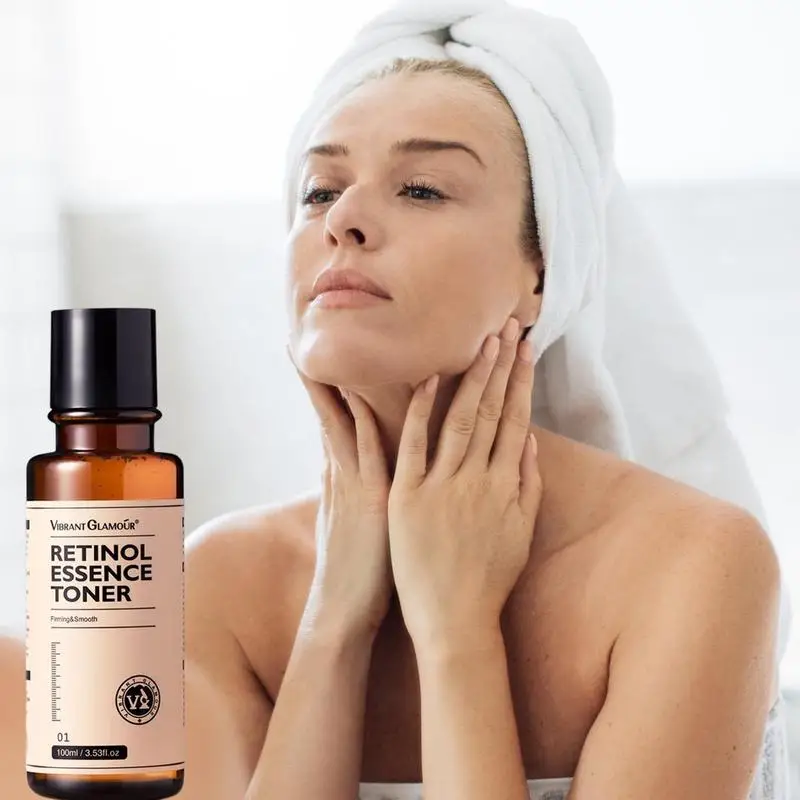 Сыворотки для лица Retinol женщин 100 мл натуральная бытовая водная эссенция тоник