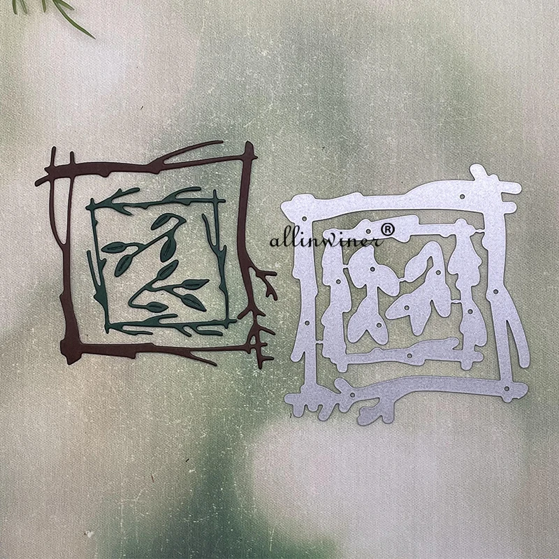 

Tree branch frame Metal Cutting Dies Stencils Die Cut for DIY Scrapbooking Album Paper Card Embossing