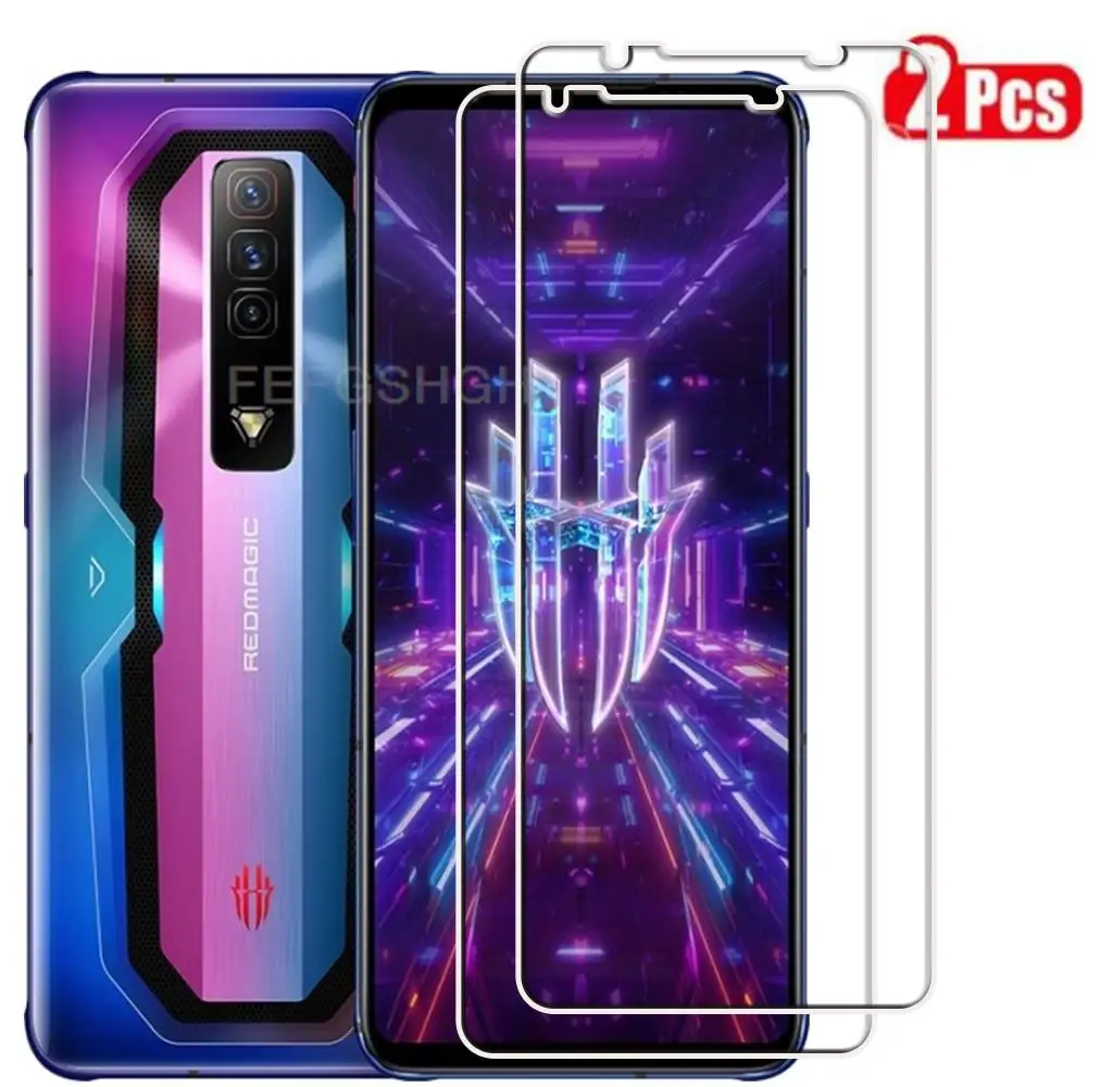 9H HD защитное закаленное стекло для ZTE Nubia Red Magic 7 S 7 6,8 