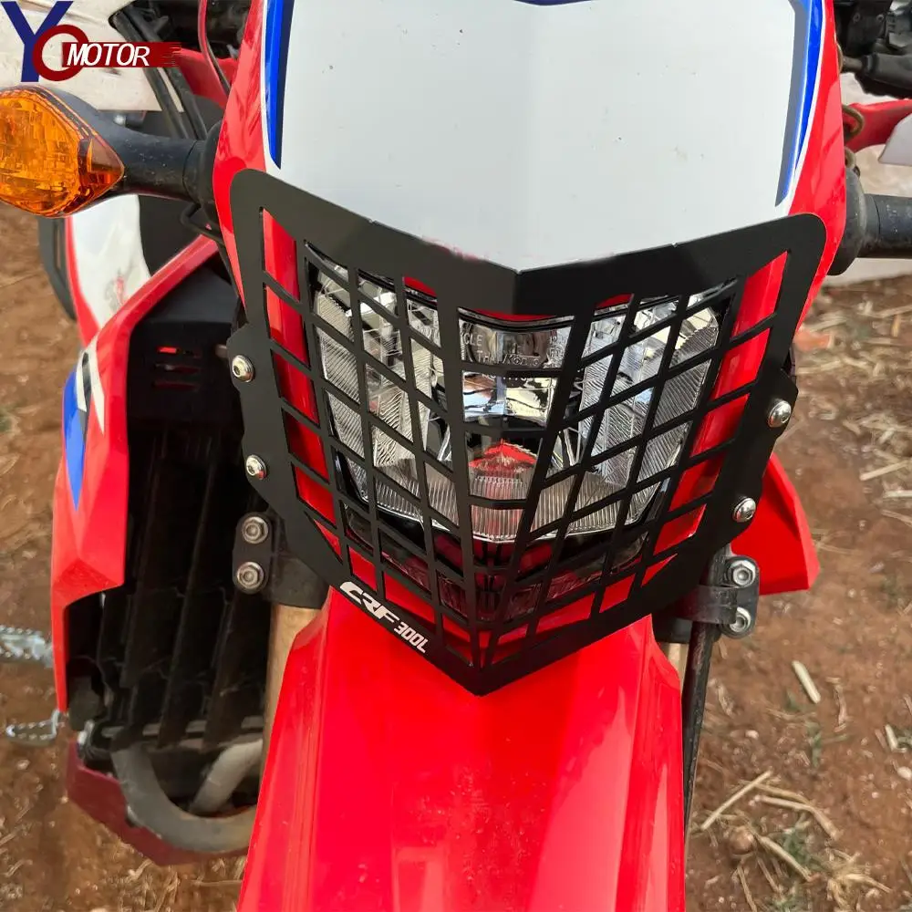 

New Headlight Grille Guard Protector Cover For Honda CRF250M CRF 250L CRF300L 2013- 2023 2022 Aluminium Motorcycle Accessories