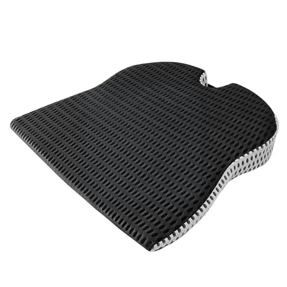 

Car Wedge Seat Cushion for Car Driver Seat Office Chair Wheelchairs Memory Foam Seat Cushion-Orthopedic Support and Pain Re T7S7