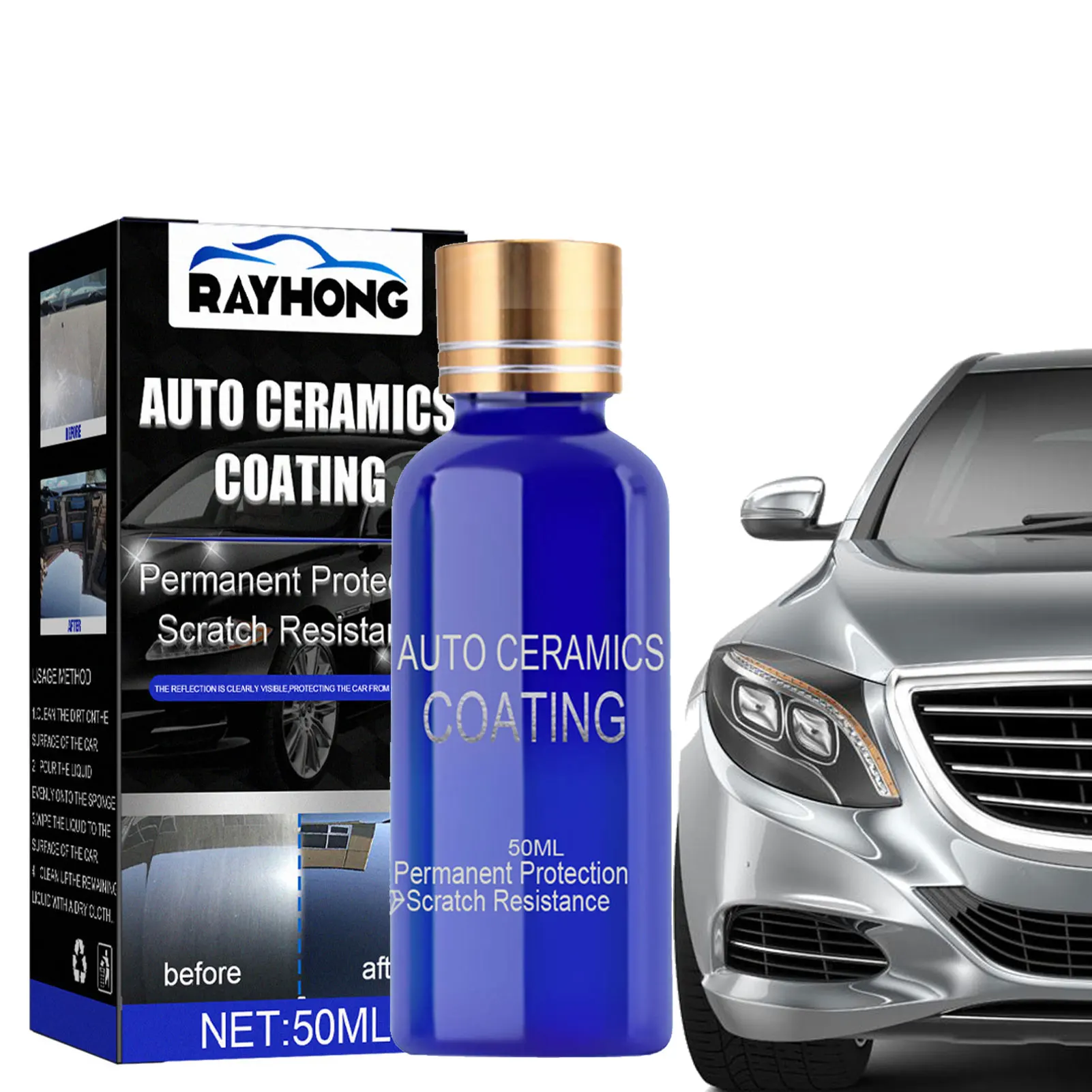 

Automotive Ceramic Nano Coating Liquid Coatin Nano Hydrophobic Layer Polishing Paint Coating Agent Car polish Nano Coating