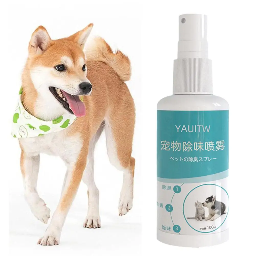 

100ml Universal Cat And Dog Deodorizing Itchy Anti-ear Cleaner Ear Mite Water Liquid Ear Pet Drop Ear Ear Spray Liquid Clea D6P9