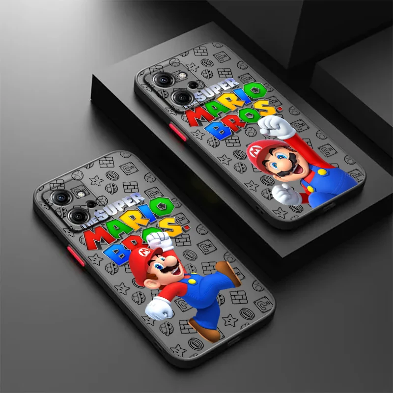 S-Super M-Marios B-Bros милый матовый полупрозрачный чехол для Redmi 8 3 9A 9C 9AT 9 9T 13R 10A 10C 10 11A 12C 12