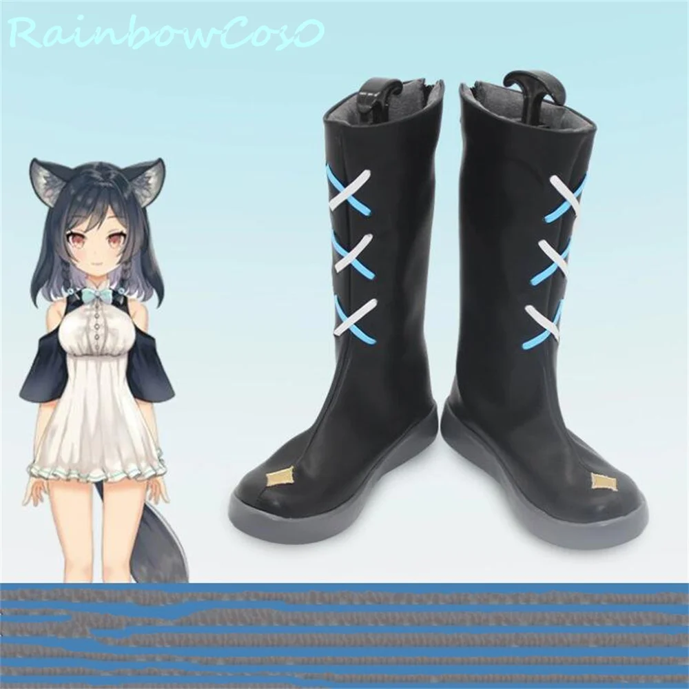 Linglan Лилия виртуальный YouTuber VTuber косплей обувь сапоги игра аниме Хэллоуин Рождество RainbowCos0 W3572 Linglan Лилия виртуальный YouTuber VTuber косплей обувь сапоги игра аниме Хэллоуин Рождество RainbowCos0 W3572