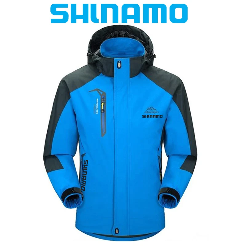 

2022Fishing jacket men's outdoor sports waterproof windbreaker soft shell jacket hunting hiking camping hiking jacket
