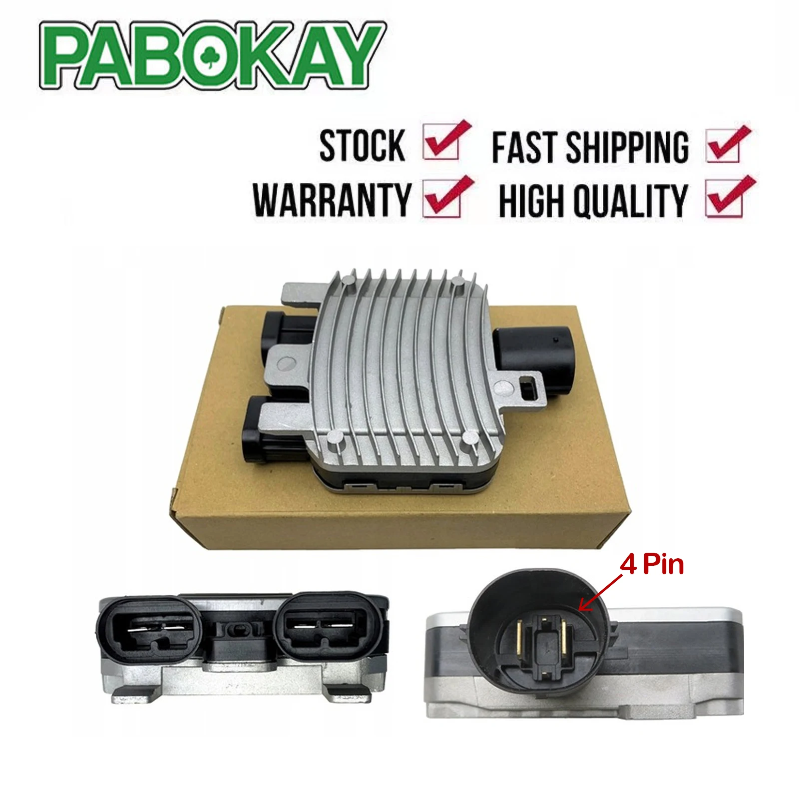 4-контактный Модуль вентилятора управления для LAND ROVER RANGE VELAR 940004000 4526899