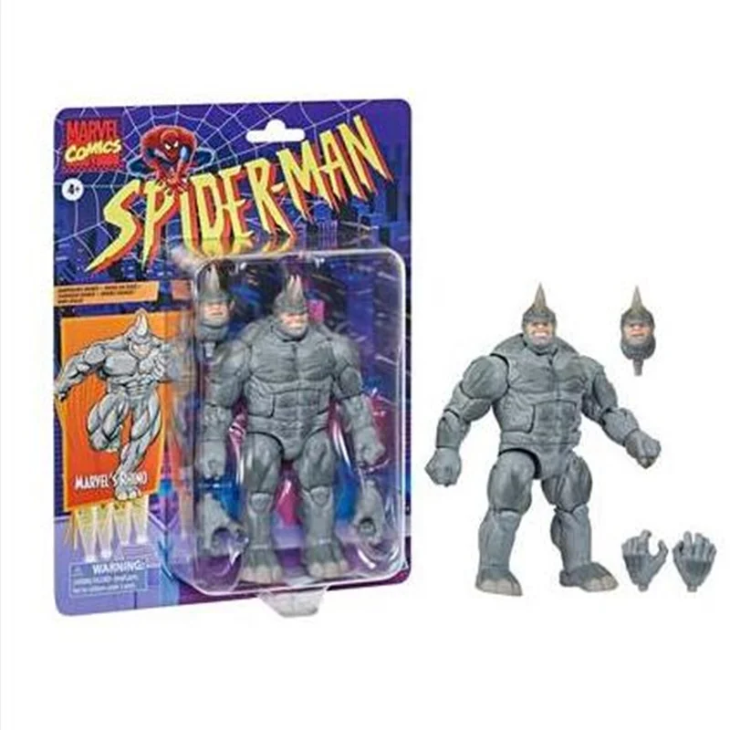 

Marvel Legends Comic Retro Rhino 8" Action Figure