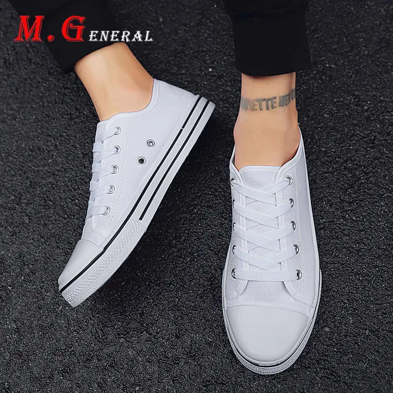 

Sneakers 2022 White Men's Sneaker Shoes Vulcanization Shoes Men Brands Low Top Lace Up Casual Shoes New Arrival Canvas Shoes C5