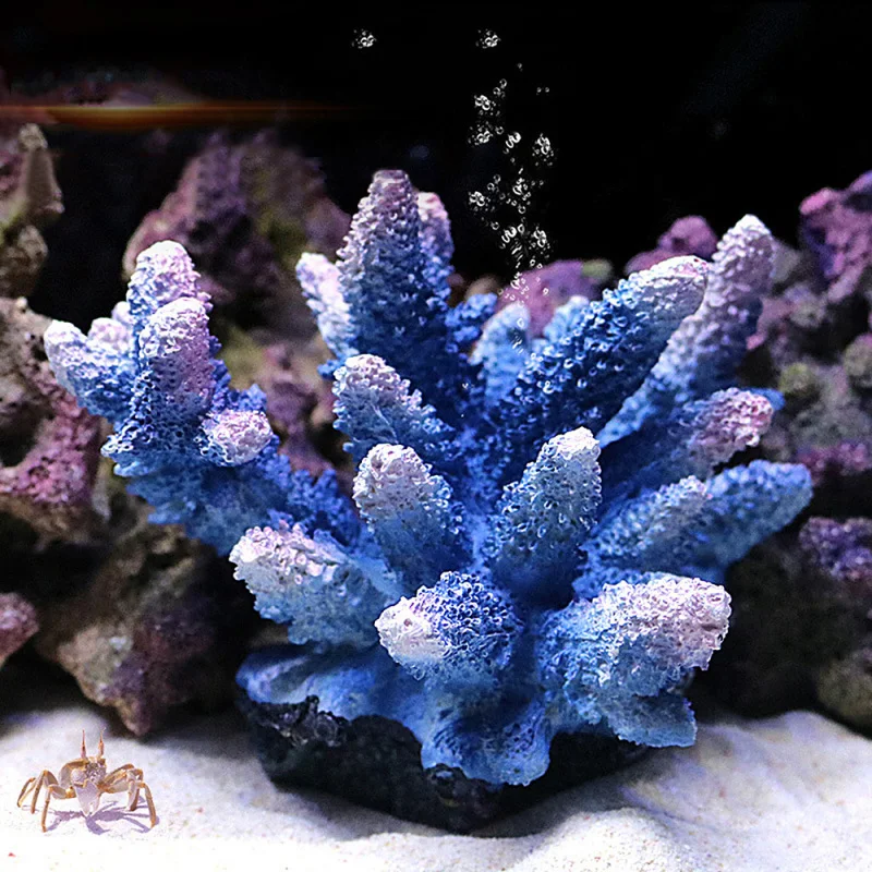 

1PC Artificial Resin Coral Reef Plant Aquarium Ornament DIY Home Fish Tank Landscape Decoration Supplies