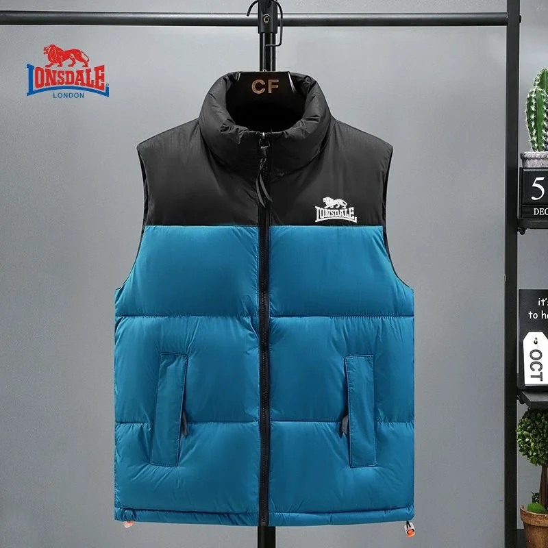 Мужской теплый жилет с вышивкой на осень и зиму новая роскошная модная