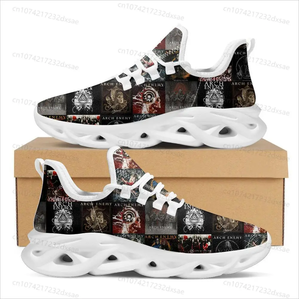 

Arch Enemy Metal Band Pop Sports Shoes Mens Womens Teenager Kids Children Sneakers Casual High Quality Couple Shoes Custom Shoe