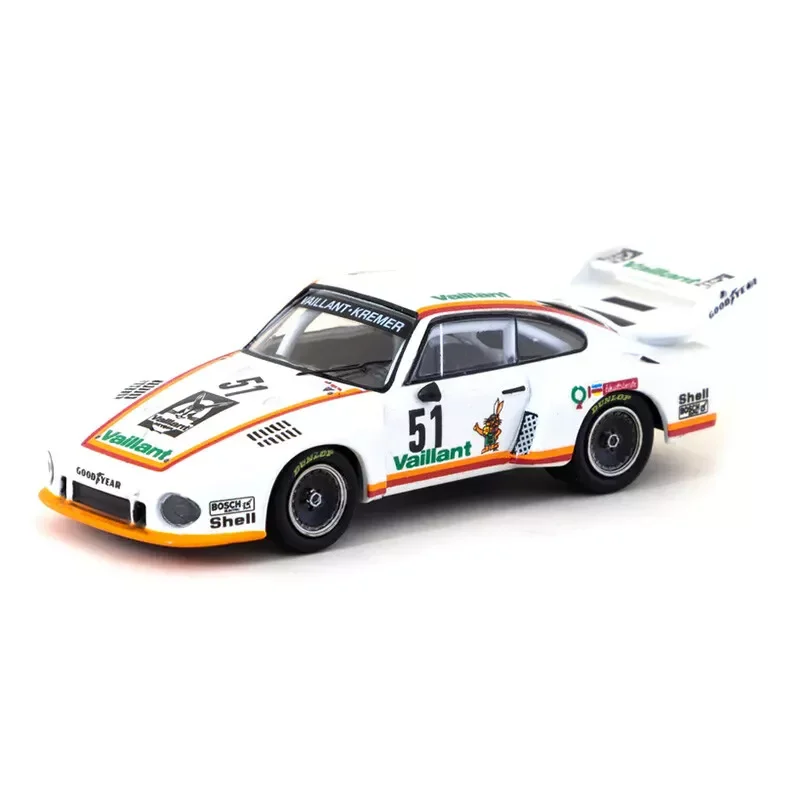 Tarmac Works x Minichamps 1/64 935 77 DRM Zolder bergшеллоу 1977 #5 литые модели автомобилей Коллекция