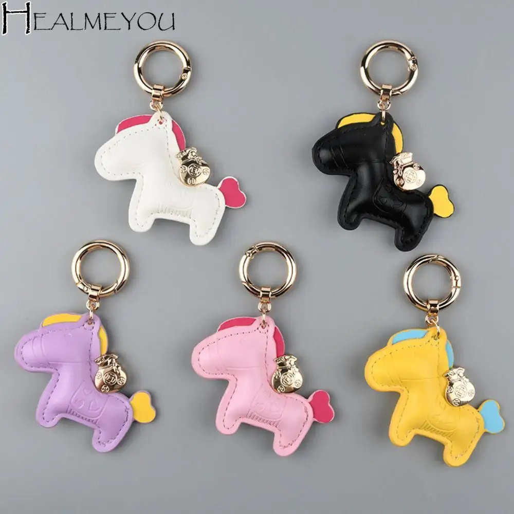 Многоцветный карман для денег брелок из искусственной кожи с изображением