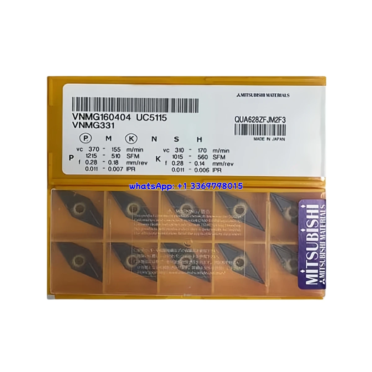 

100% оригинальная токарная пластина VNMG VNMG160408/160412-FH/-MA/-MS NX2525/UC5115/UE6020/UE6110/US735/VP15TF/MP9005