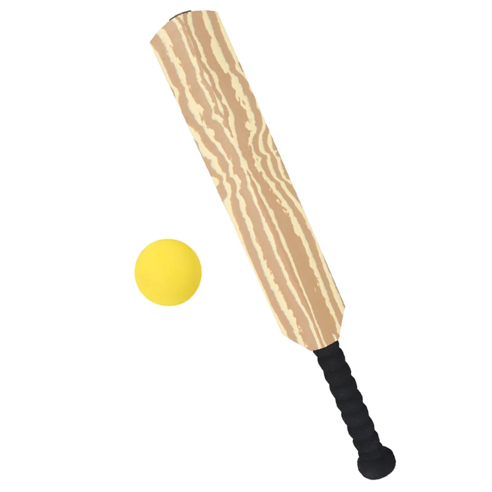 Children Cricket Bat Kids Suit Play Racket Toy Beach Toys Boys Sports Wood Grain