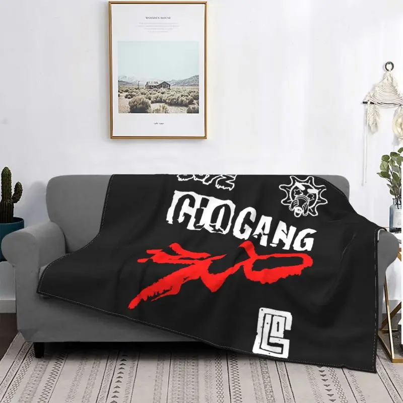 Одеяло Glo Gang X Glory Boyz Collab теплый диван-кровать легкое покрывало на диван простыни