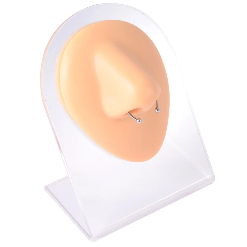 

Septum Nose Ring Horseshoe Fake Nose Earring Hoop Reusable Hoop Kit Non-Piercing Stainless Steel for Adults 264E