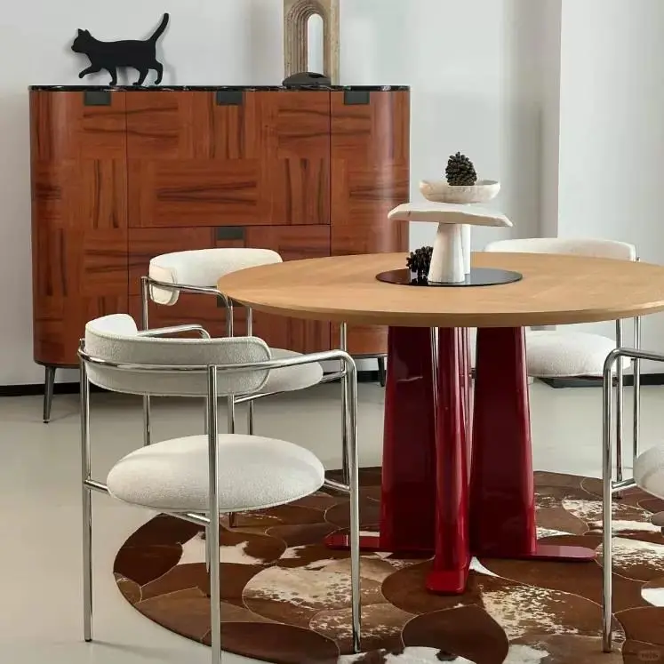 Современное обеденное кресло из нержавеющей стали мебель для дома стул одного