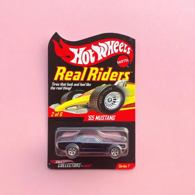

Hot Wheels 1:64 RLC Ford Mustang Real Riders Collector Edition Metal Diecast Model Race Car Kids Toys Gift