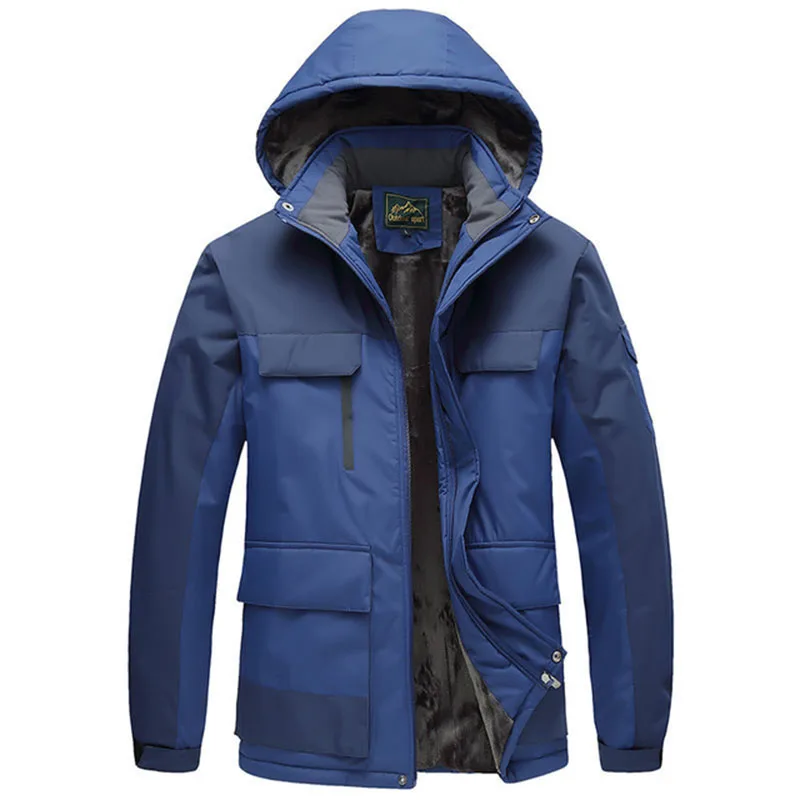2022 Winter New Outdoor Leisure Sports Thickened Jacket Padded Jacket Coat Techwear Windbreak Tactical Clothing